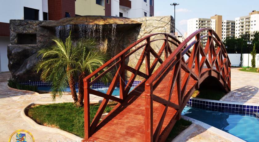 Golden Dolphin Aparthotel Caldas Novas Exterior photo