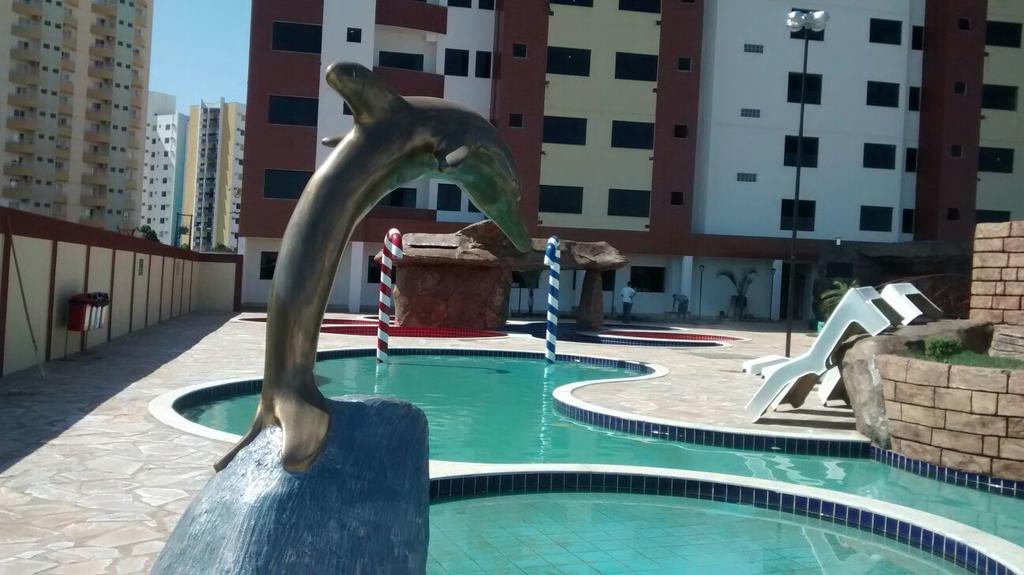 Golden Dolphin Aparthotel Caldas Novas Exterior photo